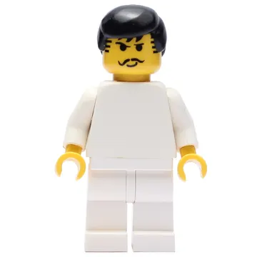 Soccer Player White Torso, White Legs 6