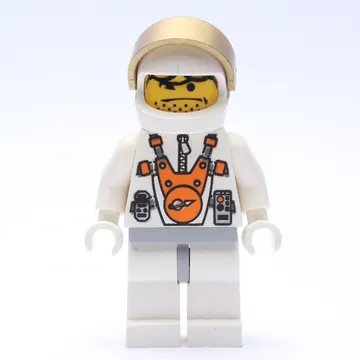 Mars Astronaut, Orange Sunglasses, Stubble