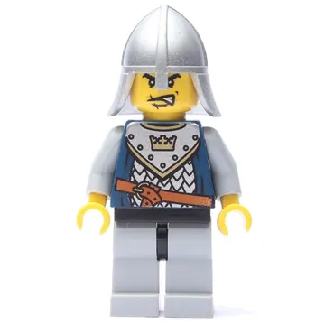 Knight, Dark Blue, Helmet, Angry