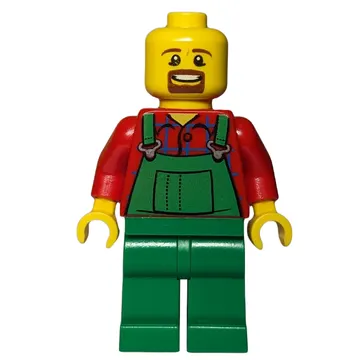 Red Torso, Green Overall