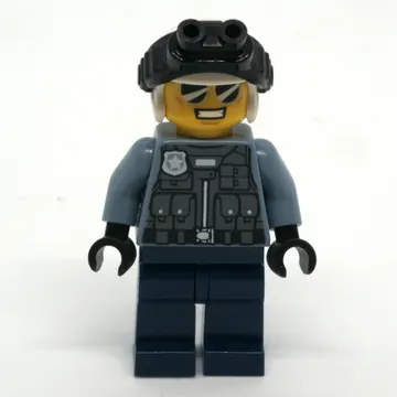 Duke Detain, Helmet and Goggles