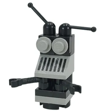 Classic Space Droid - Black and Grey