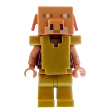 Piglin, Armor, Pearl Gold Legs