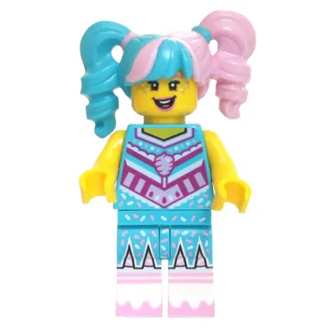 Cotton Candy Cheerleader