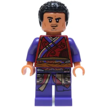 Wong, Dark Purple Outfit