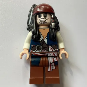 Captain Jack Sparrow with Skeleton Face - 3626c Head