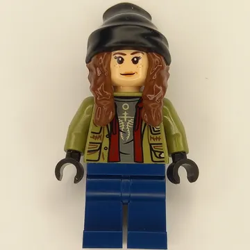 Maisie Lockwood - Adult, Olive Green Torso, Black Beanie