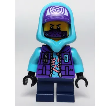 Lil' Nelson, Medium Azure Hood