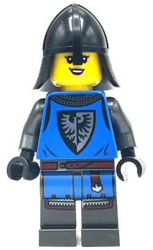 Knight, Black Falcon, Woman