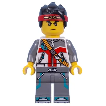 Monkie Kid, White and Flat Silver Suit