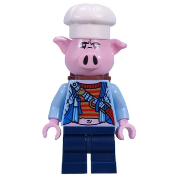 Pigsy, Bright Light Blue Jacket, Backpack