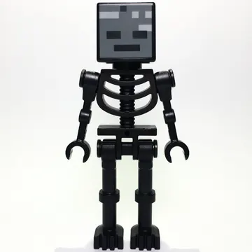 Wither Skeleton, Square Skull, Straight Arms (78132 Torso)