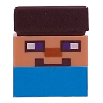 Micromob Steve, Dark Azure Legs, Dark Brown Hair