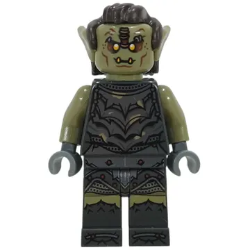 Orc, Olive Green, Yellow Eyes