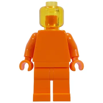 Monochrome, Orange with Trans-Yellow Head