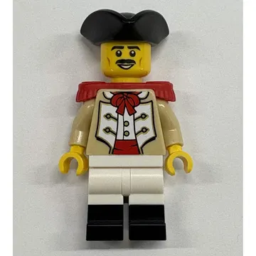 Marine, Male, Red Epaulette, Black Tricorn