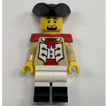 Marine, Male, Red Epaulette, Black Tricorn