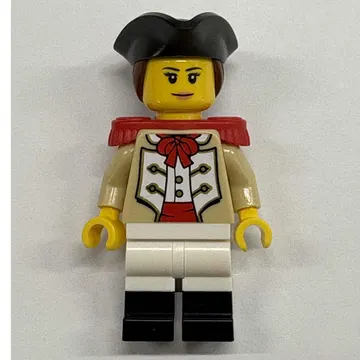 Marine, Female, Red Epaulette, Black Tricorn