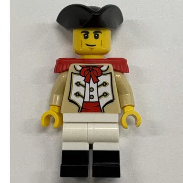 Marine, Male, Red Epaulette, Black Tricorn
