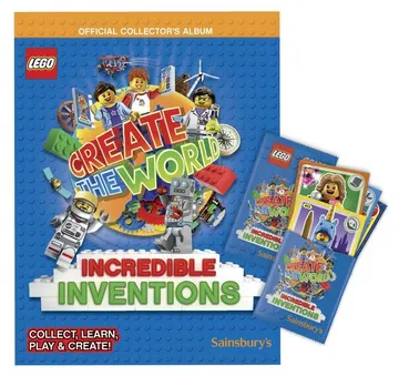 Create the World Trading Cards: Incredible Inventions