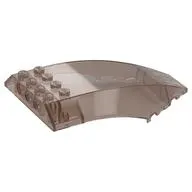 Windscreen 10 x 6 x 2 Curved