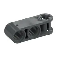 Technic Axle and Pin Connector Perpendicular 3L with 2 Pin Holes