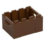 Box / Crate with Handholds 3 x 4 x 1 2/3