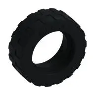 Tyre 17.5 x 6 with Shallow Staggered Treads
