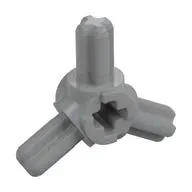 Technic Axle Connector Hub with 3 Axles at 120°