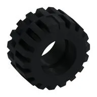 Tyre 21 x 12 with Offset Tread Small Wide and Beveled Tread Edge