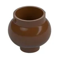 Minifig Pot Small with Handle Holders