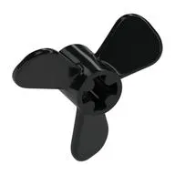Propeller 3 Blade 3 Diameter with Axle Cross