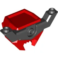 Helmet Large Square with Black Side Extensions