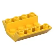 Brick Sloped Inverted 45° 4 x 4 Double with 4 x 2 Recessed, 2 Holes
