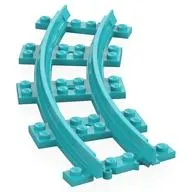 Vehicle Track, Train, Plastic, Narrow, Curve