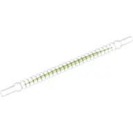 Flexible Ribbed Hose 8mm Ends 10L and Lime Center Pattern