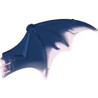 Creature Body Part, Dragon Wing 13 x 8, with Marbled Trans-Light Purple Pattern