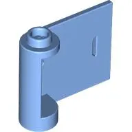 Door 1 x 3 x 2 Right - Open Between Top and Bottom Hinge with White Line Print