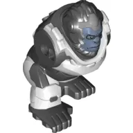 Body Giant, Ape in Light Bluish Grey Armour, Sand Blue Face