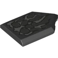 Tile Special 2 x 3 Pentagonal with Silver Smoke Print
