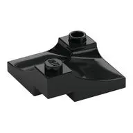 Brick Curved, Internal Double, 3 x 3 with 1/3 Inverted Cutout, Corner