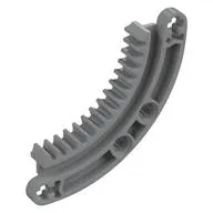 Technic Gear Rack 1/4 Circle 6 x 6, 15 Teeth