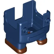Nintendo Figure, Legs and Overalls with Two Front Studs, with Internal Prongs and Front Button for Ghost Suit