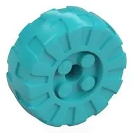 Wheel Hard Plastic Large, D.36, with 4 Studs