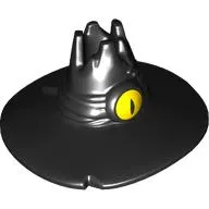 Hat, Wizard with Wide Brim, Yellow Eye print