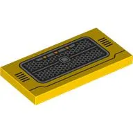 Tile 2 x 4 with Radiator Grill print