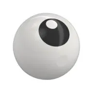 Technic Ball Joint, Black Eye Print