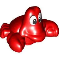 Duplo Animal, Crab with White Eyes print (Sebastian)