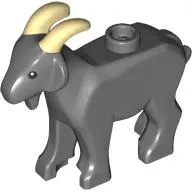Animal, Goat with Tan Horns print