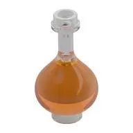 Equipment Bottle / Erlenmeyer / Florence Flask with Trans-Orange pattern